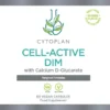 cell active dim label