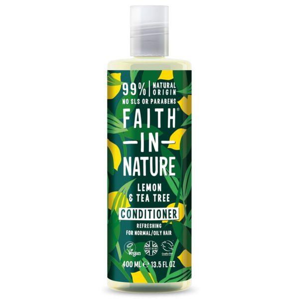 faith in nature lemon tea tree conditioner 400 ml