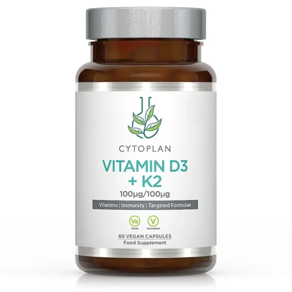 Vitamin D3 & K2 60 kapslar